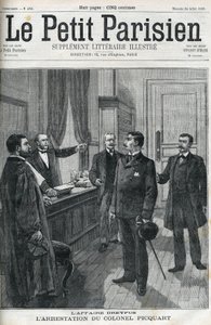 Affaire Dreyfus, en 1898, l
