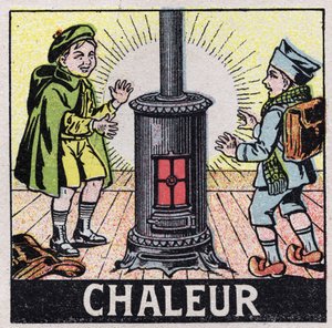 Éther (matériel) : deux enfants réchauffés par la chaleur d