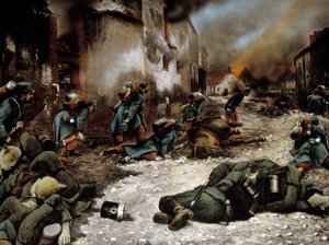 Première Guerre mondiale (1914-1918) : Bataille à Chatillon sur Morin en septembre 1914