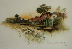 Espoir et Joie, Illustration de livre victorien
