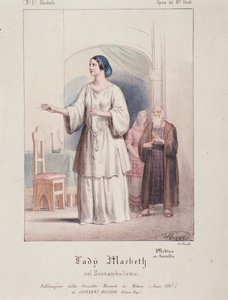 Personnage de Lady Macbeth dans Macbeth, opéra de Giuseppe Verdi - Anonymous Anonymous