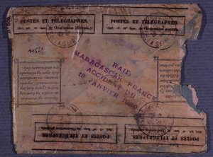 Dernière lettre du raid Madagascar-France (accident du 18 janvier 1930)