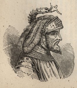 Luchino Visconti (condottiere) - Lucien Visconti - Lucchino - 1287-1349 - gravure