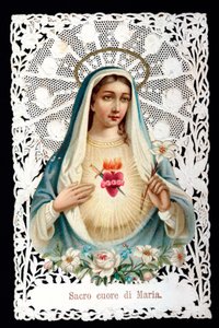 Mater dolorosa Sacré-Cœur. Image pieuse - Anonymous Anonymous