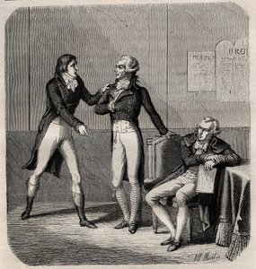 Maximilien Robespierre - Louis de Saint-Just - Anonymous Anonymous