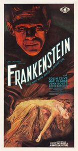 Affiche de film "Frankenstein"