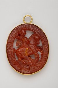 Ordre de la Jarretière : insigne du Petit Georges (fin du XVIIIe siècle-début du XIXe siècle) - Anonymous Anonymous
