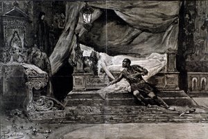 Otello se tue près du corps de Desdemona - Anonymous Anonymous