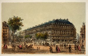 Paris 1874 : Boulevard des Capucines - Anonymous Anonymous
