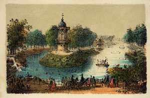 Paris 1874 : Le Bois de Boulogne