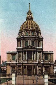 Paris : vue extérieure du Dôme de l