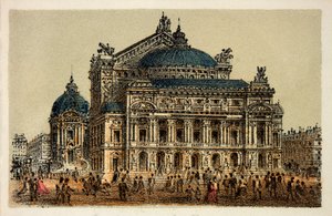 Paris en 1874 : Le nouvel Opéra (Opéra Garnier)