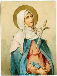 Image pieuse : Mater dolorosa