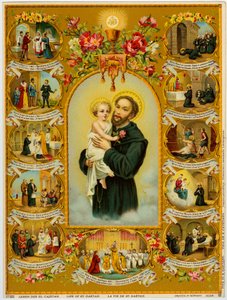 Image pieuse : Saint Gaétan, Gaetano dei Conti di Tiene, fondateur des Théatins