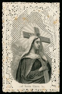 Image pieuse : Sainte Hélène, mère de Constantin le Grand - Anonymous Anonymous