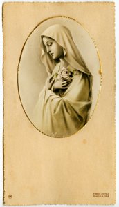 Image pieuse : La Vierge Marie - Anonymous Anonymous
