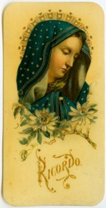 Image pieuse : Vierge Marie - Anonymous Anonymous