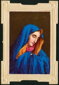 Image pieuse : Vierge Marie