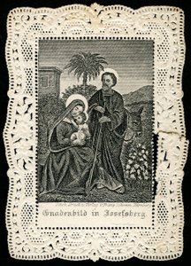 Image pieuse : La Sainte Famille
