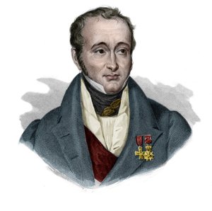 Portrait du Baron Guillaume Dupuytren (1777-1835) chirurgien français dans « Portraits et histoire des hommes utiles : hommes et femmes de tous pays et de toutes conditions, qui ont acquis des droits à la reconnaissance des hommes » publié et propagé par l