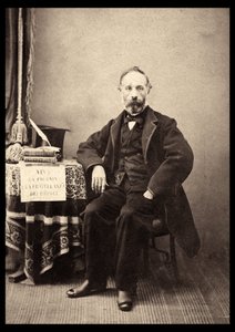 Portrait de Francesco Crispi (1818-1901), homme d