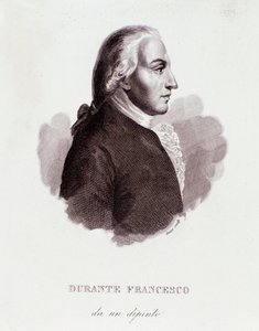 Portrait de Francesco Durante (1684-1755), compositeur italien - Anonymous Anonymous