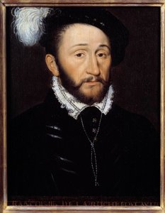 Portrait de François III de la Rochefoucauld, gouverneur de Champagne (d. 1572) - Anonymous Anonymous