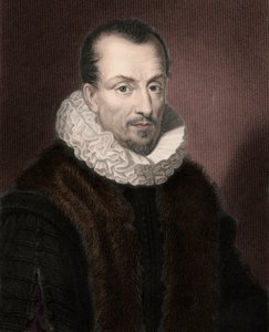 Portrait de Jacques Auguste de Thou (1553-1617), historien français, collectionneur de livres et président du Parlement de Paris