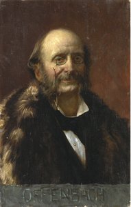 Portrait de Jacques Offenbach (1819-1880) - Anonymous Anonymous