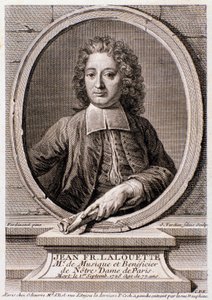 Portrait de Jean François Lalouette (1651-1728) compositeur et directeur anglais