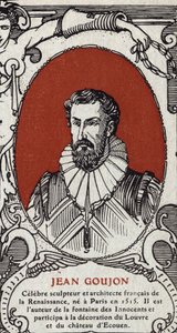 Portrait de Jean Goujon (1510-1567), sculpteur et architecte français. Gravure de 1914. Collection privée - Anonymous Anonymous