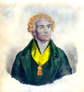 Portrait de Joseph De Maistre (1753-1821) homme politique, philosophe, magistrat et historien (avec les insignes de l