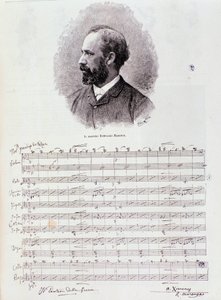 Portrait de Romualdo Marenco (gravure)