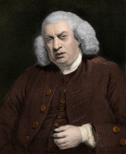 Portrait de Samuel Johnson (1709-1784), écrivain anglais