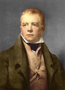 Portrait de Sir Walter Scott (1771-1832), poète, romancier et historien écossais