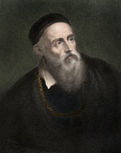 Portrait de Titien (1490-1576), Tiziano Vecellio, peintre vénitien - Anonymous Anonymous