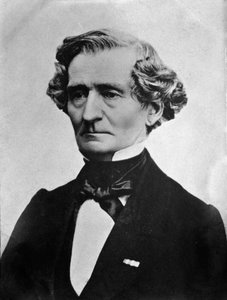 Portrait du compositeur anglais Hector Berlioz