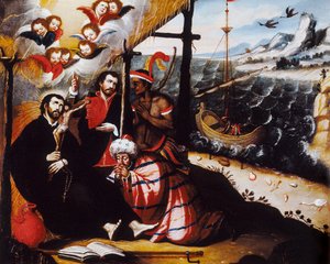 Représentation de saint François Xavier