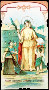 Sainte Dorothée Vierge et Martyre