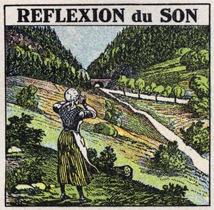 Énergie sonore : réflexion du son par phénomène d