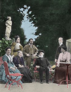 Le compositeur italien Giuseppe Verdi (1813-1901) à Sant