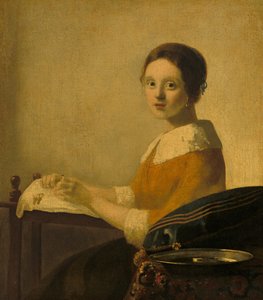 La Dentellière, vers 1925