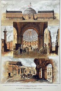 La Bourse de Paris par Deroy, gravure de 1887 dans « Paris-Illustrous Newspaper Weekly ».