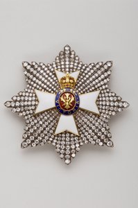 Ordre royal de Victoria: plaque de chevalier Grand-Croix - Fin XIXe siècle - Collection privée - Anonymous Anonymous