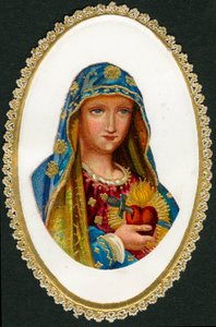 Vierge du Sacré-Cœur - Anonymous Anonymous
