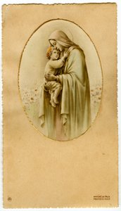 Vierge avec enfant (gravure)