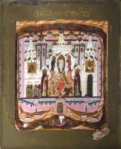 Saints Zosime et Savvatiy de Solovki, début du XVIIe siècle