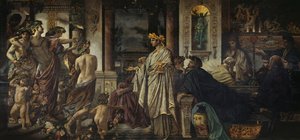 Le Symposium Deuxième Version, vers 1871-1874 - Anselm Feuerbach
