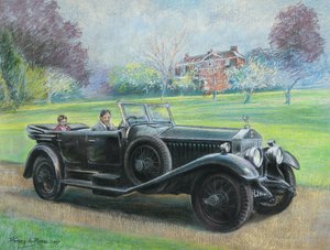 Rolls Royce 1927 appartenant à M. H V Durose, Warwickshire