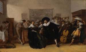 Une compagnie musicale, 1632